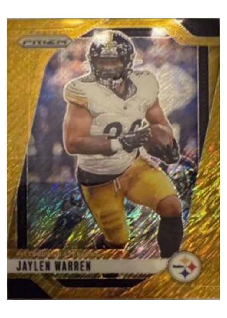 2024 Panini Prizm Base Set Jaylen Warren #242 card
