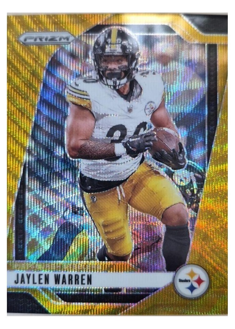 2024 Panini Prizm Base Set Jaylen Warren #242 card