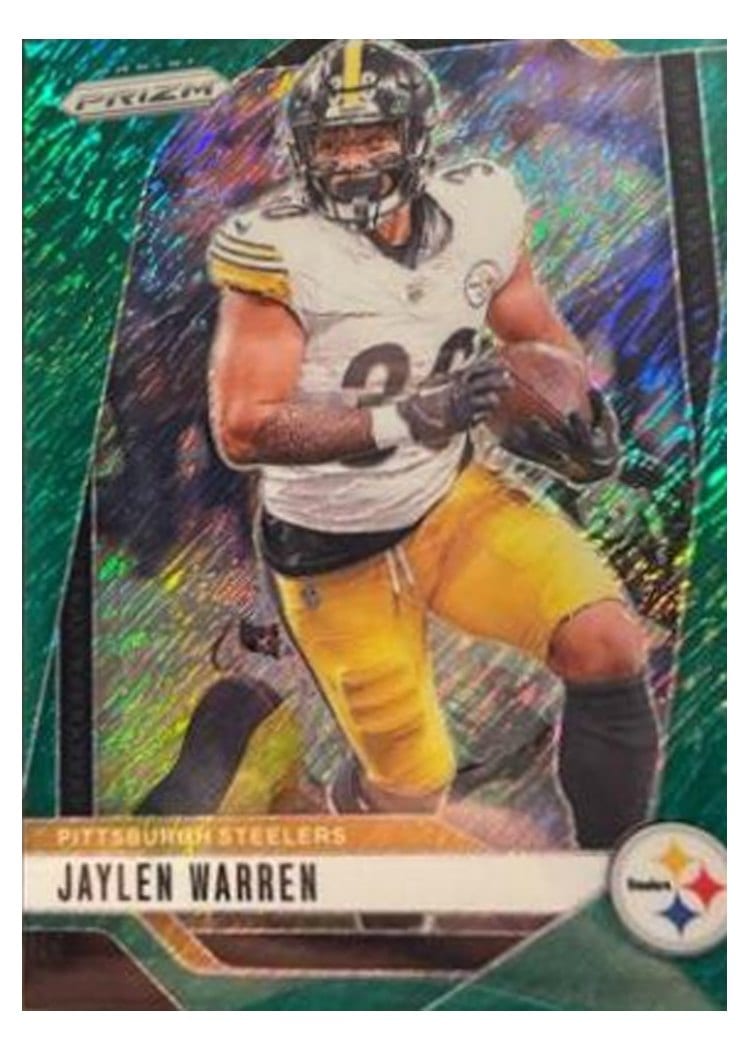 2024 Panini Prizm Base Set Jaylen Warren #242 card