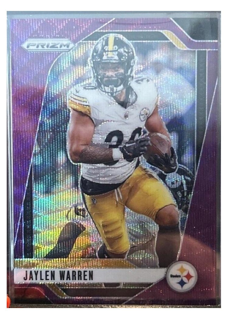 2024 Panini Prizm Base Set Jaylen Warren #242 card