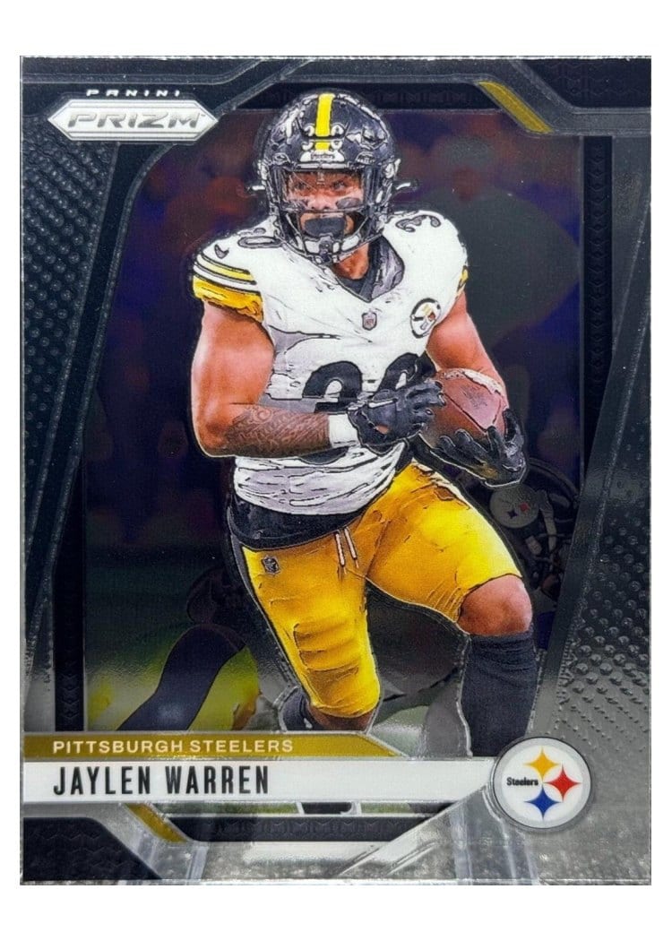 2024 Panini Prizm Base Set Jaylen Warren #242 card