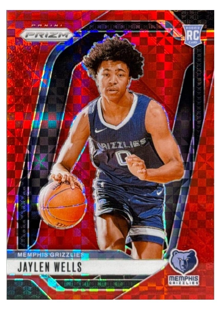 2024-25 Panini Prizm Base Set Jaylen Wells #239 card