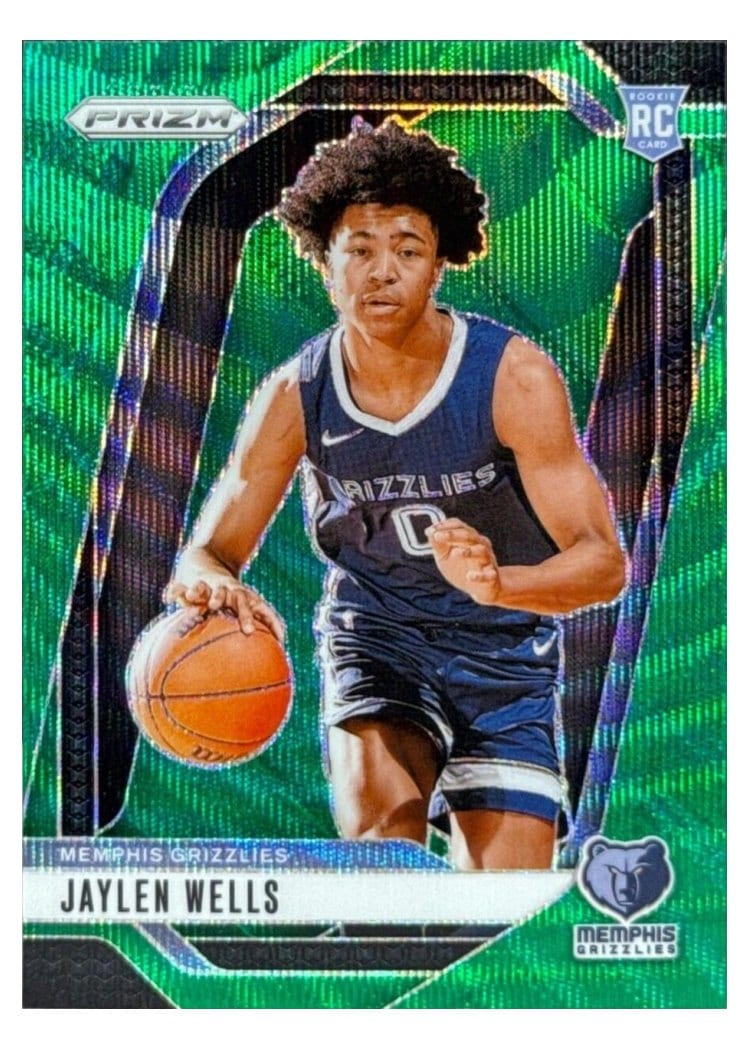 2024-25 Panini Prizm Base Set Jaylen Wells #239 card