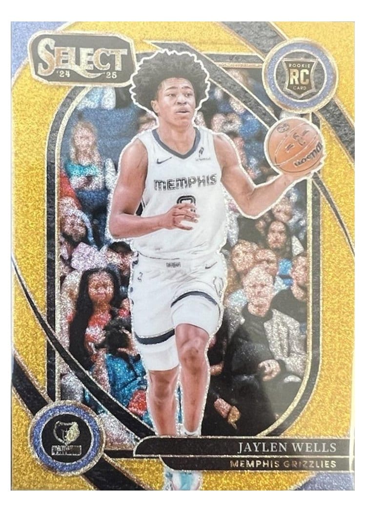 2024-25 Panini Select Base Set Jaylen Wells #267 card