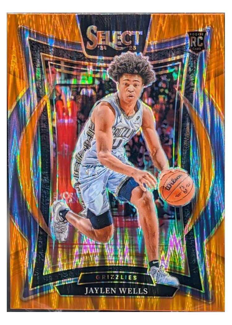 2024-25 Panini Select Base Set Jaylen Wells #79 card
