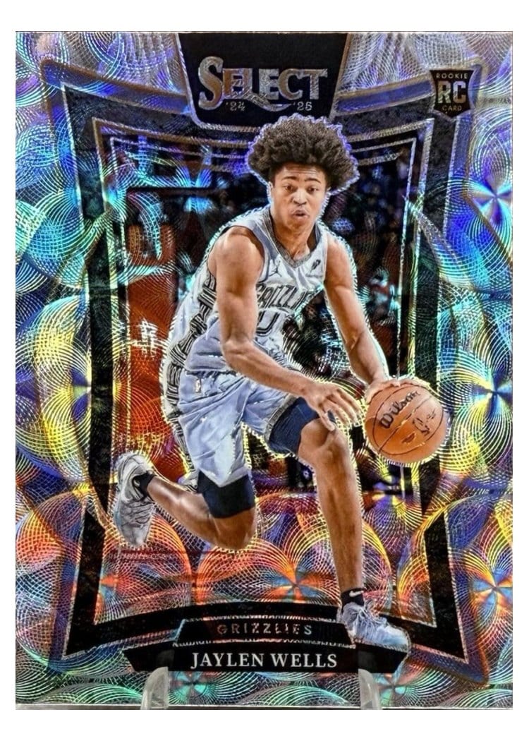 2024-25 Panini Select Base Set Jaylen Wells #79 card