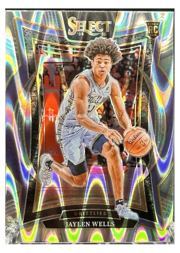 2024-25 Panini Select Base Set Jaylen Wells #79 card