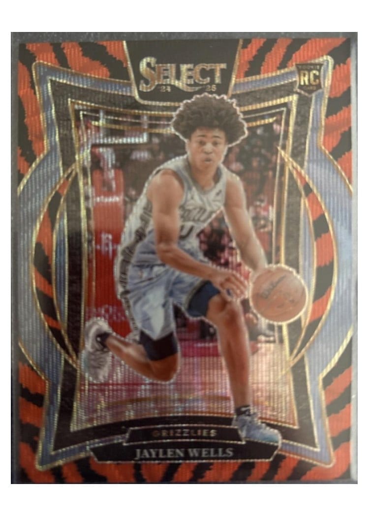 2024-25 Panini Select Base Set Jaylen Wells #79 card