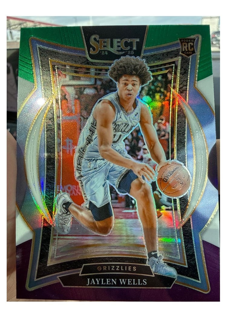 2024-25 Panini Select Base Set Jaylen Wells #79 card