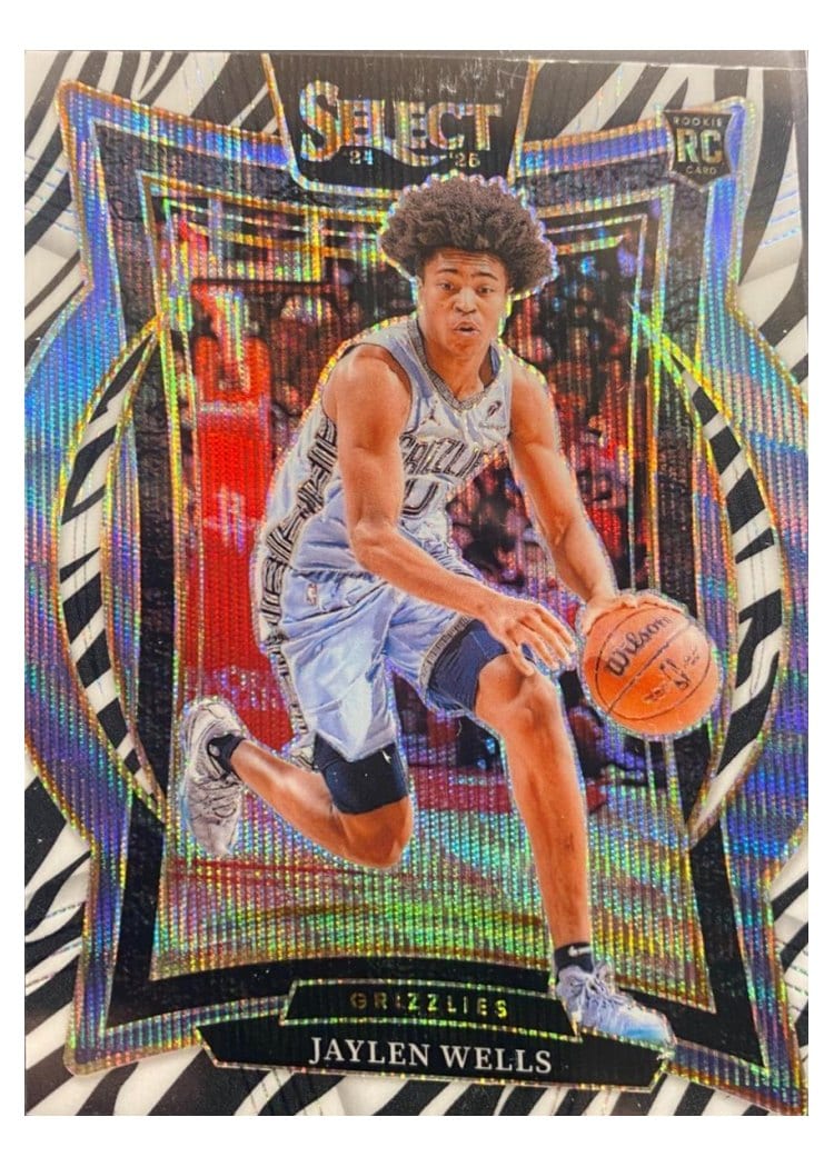 2024-25 Panini Select Base Set Jaylen Wells #79 card