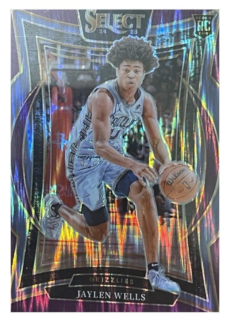 2024-25 Panini Select Base Set Jaylen Wells #79 card