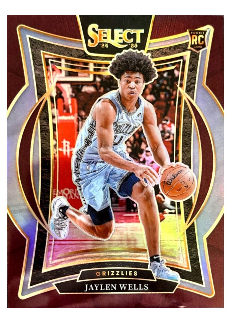 2024-25 Panini Select Base Set Jaylen Wells #79 card