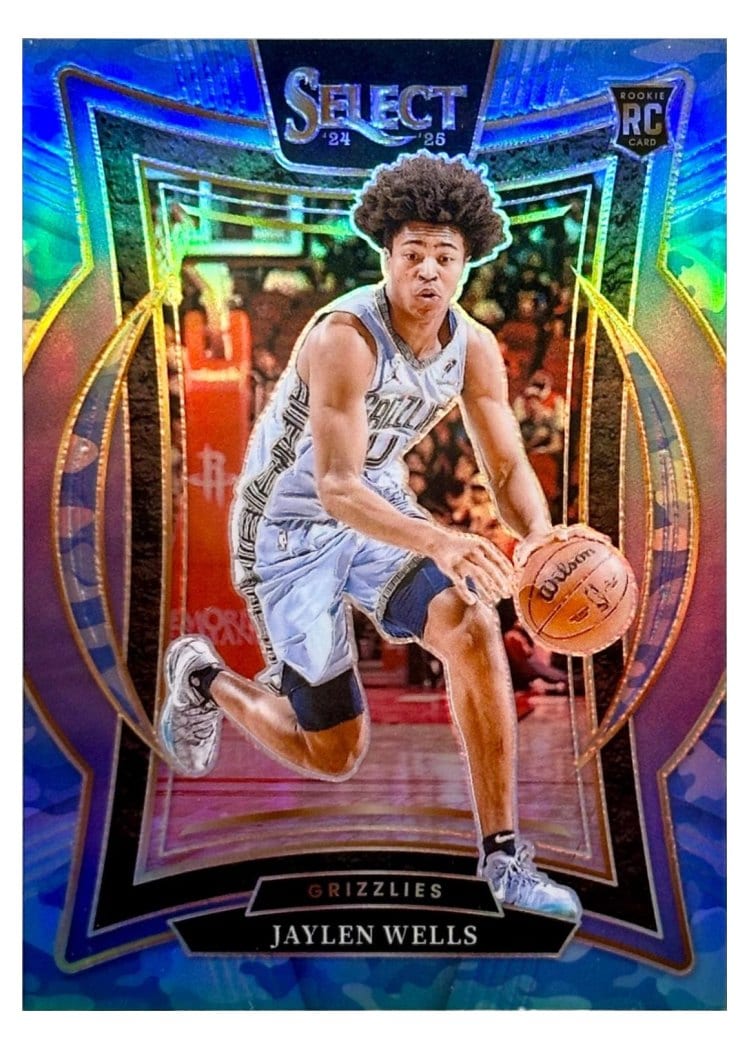 2024-25 Panini Select Base Set Jaylen Wells #79 card