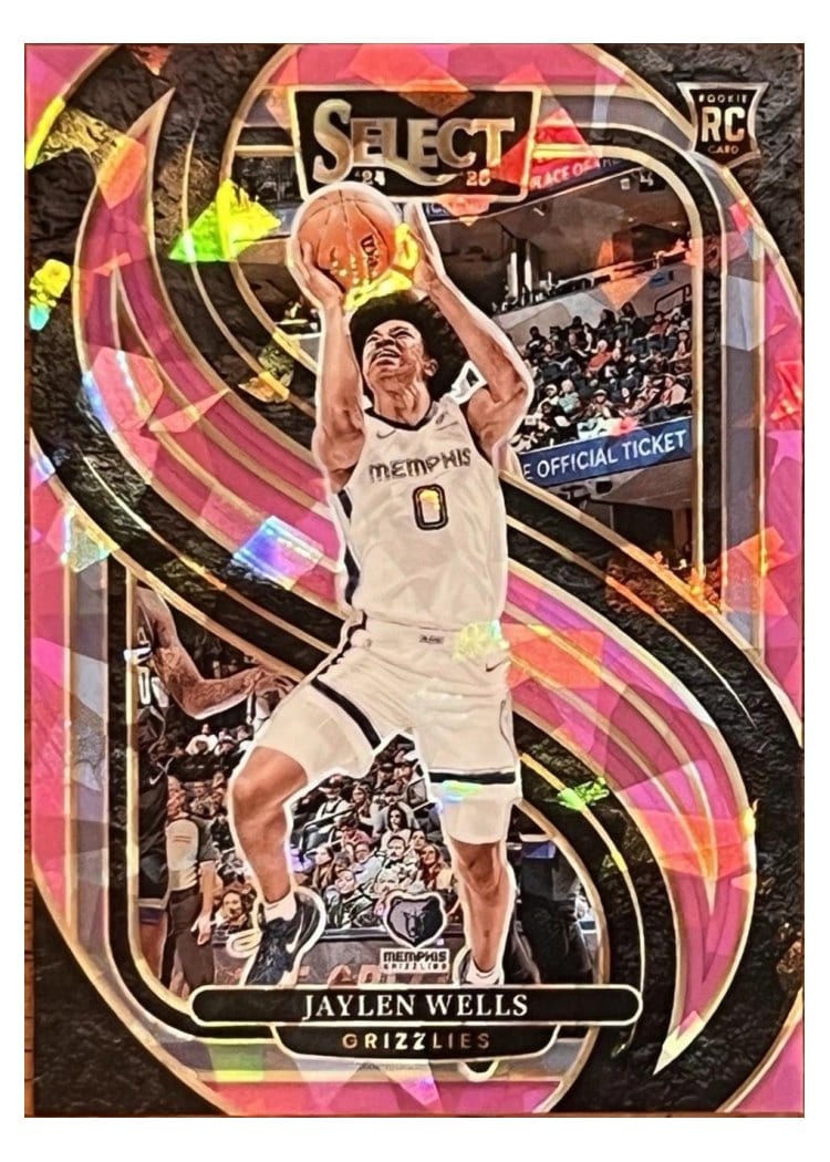 2024-25 Panini Select Base Set Jaylen Wells #79 card
