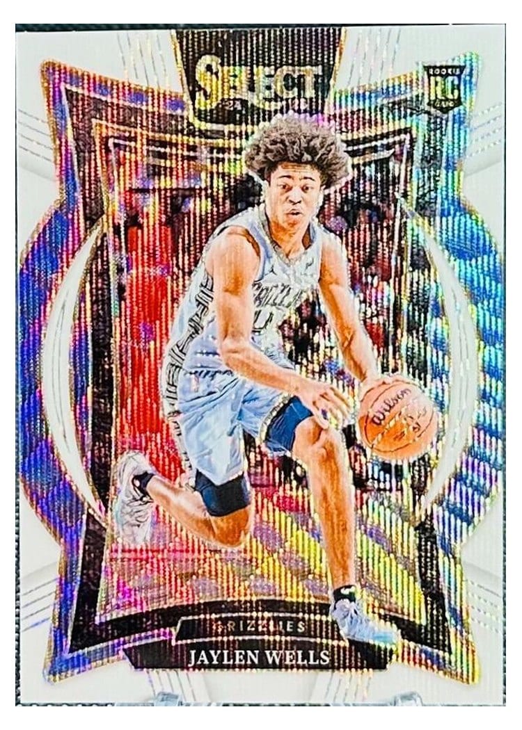 2024-25 Panini Select Base Set Jaylen Wells #79 card