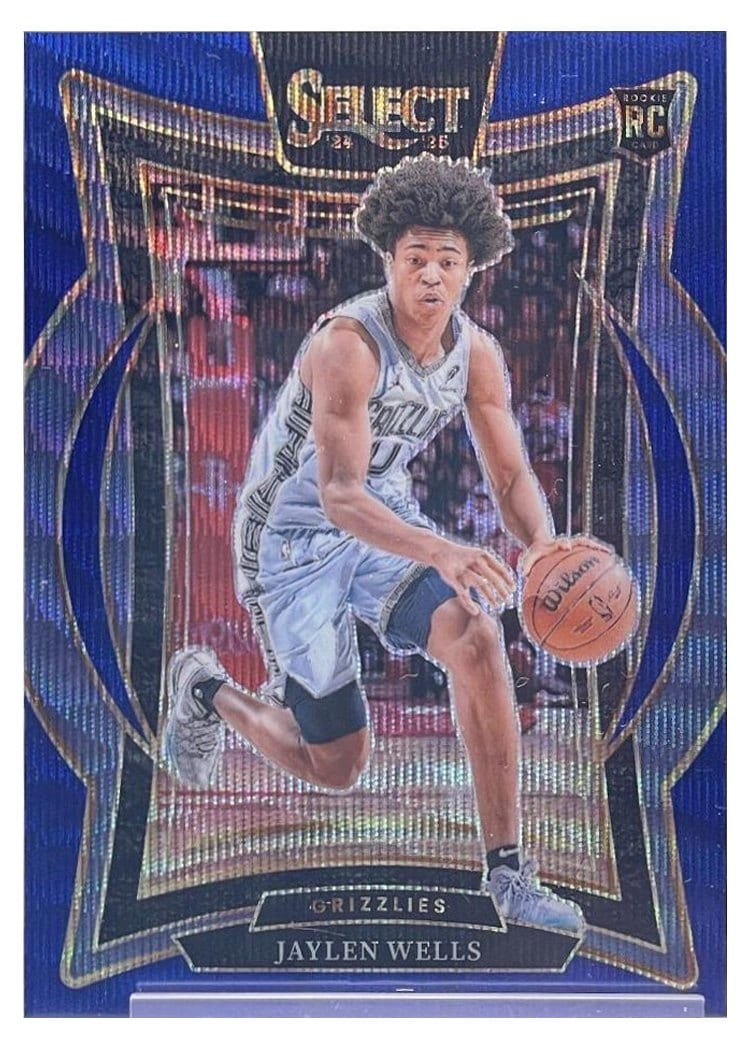 2024-25 Panini Select Base Set Jaylen Wells #79 card