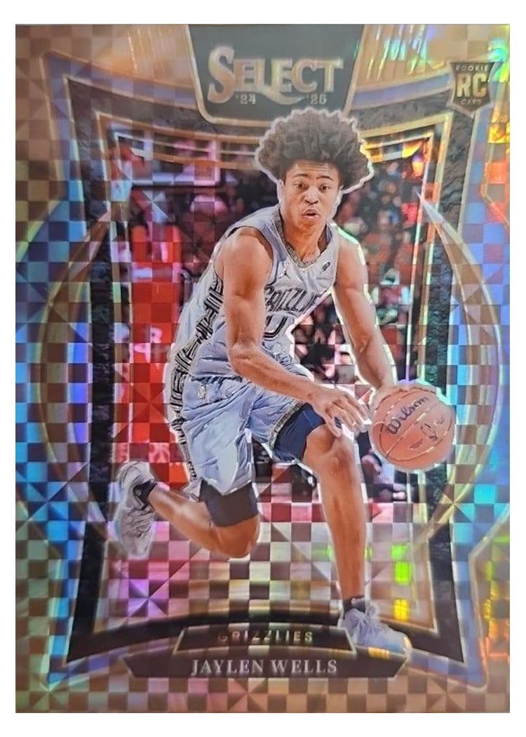 2024-25 Panini Select Base Set Jaylen Wells #79 card