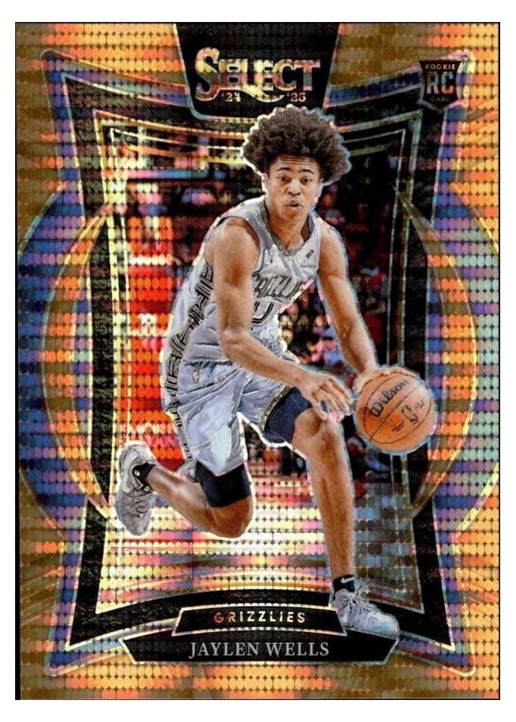 2024-25 Panini Select Base Set Jaylen Wells #79 card