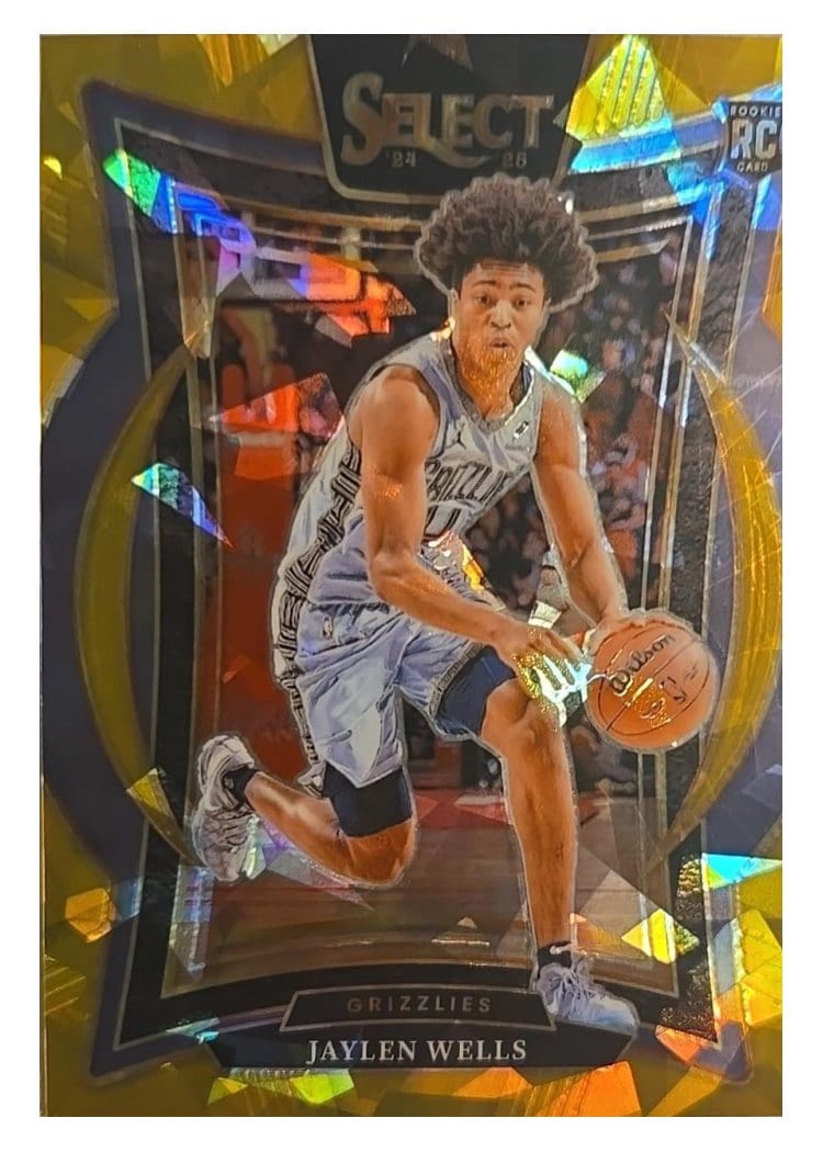 2024-25 Panini Select Base Set Jaylen Wells #79 card
