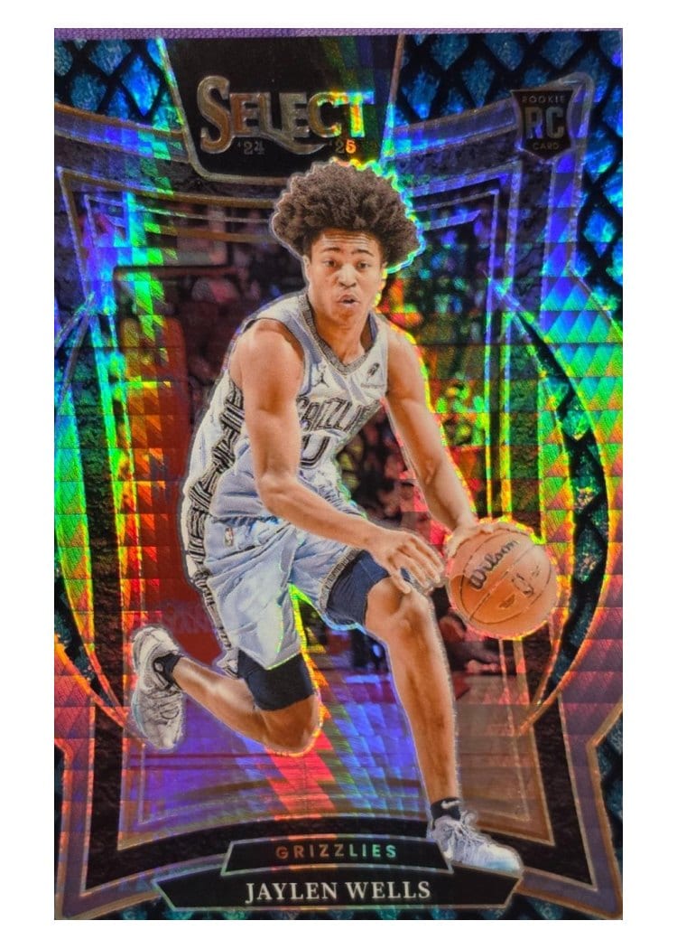 2024-25 Panini Select Base Set Jaylen Wells #79 card