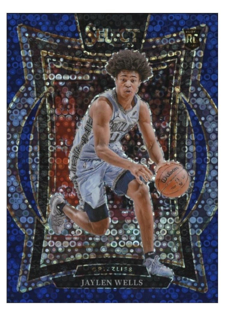 2024-25 Panini Select Base Set Jaylen Wells #79 card