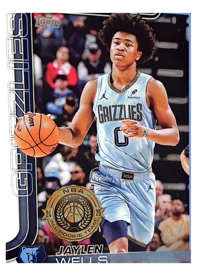 2025-26 Topps Base Set Jaylen Wells #183 card