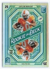 2024 Donruss Elite Rookie on Deck Jaylen Wright #10 card