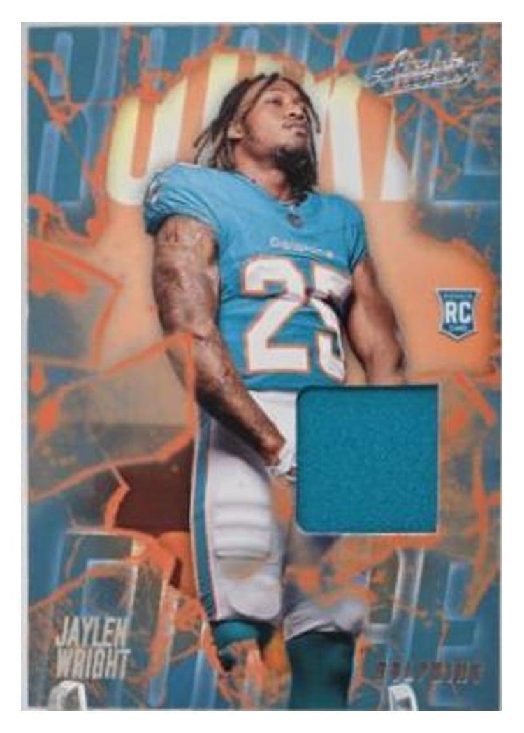 2024 Panini Absolute Rookie Force Jaylen Wright #RF-JWT card