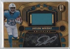2024 Panini Gold Standard Rookie Jersey Autographs Jaylen Wright #233 card