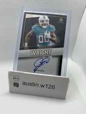 2024 Panini Luminance Year One Signatures RPS Jaylen Wright #YOS-JWT card