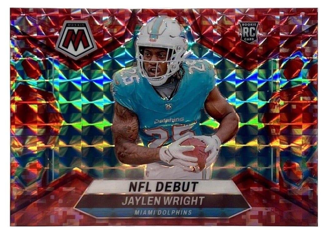 2024 Panini Mosaic Base Set Jaylen Wright #280 card
