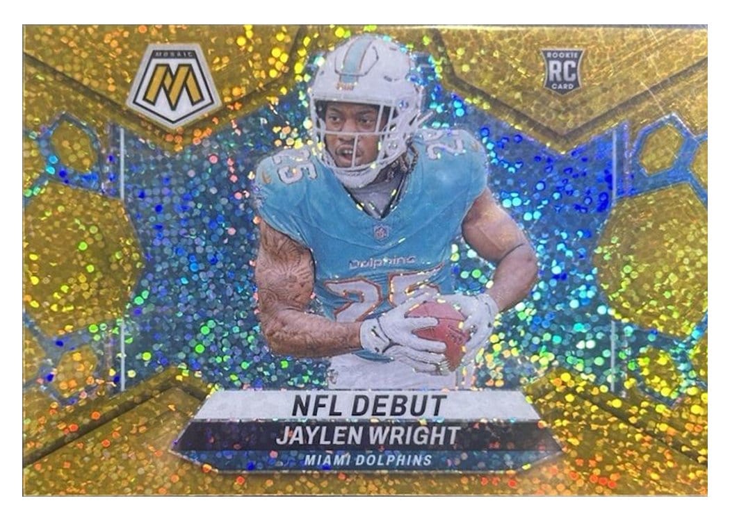 2024 Panini Mosaic Base Set Jaylen Wright #280 card