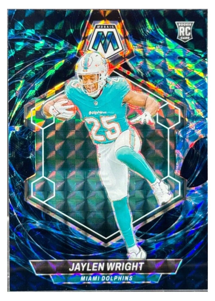 2024 Panini Mosaic Base Set Jaylen Wright #383 card