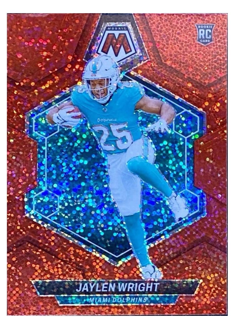 2024 Panini Mosaic Base Set Jaylen Wright #383 card