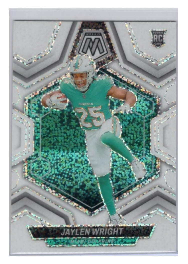 2024 Panini Mosaic Base Set Jaylen Wright #383 card