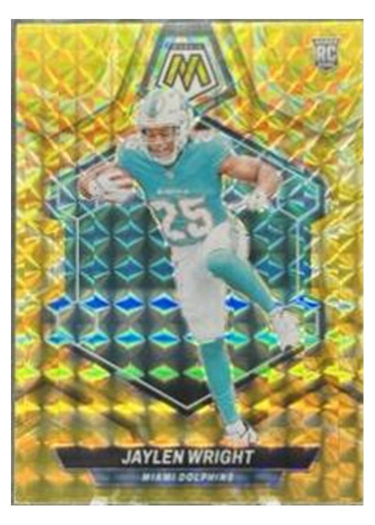 2024 Panini Mosaic Base Set Jaylen Wright #383 card