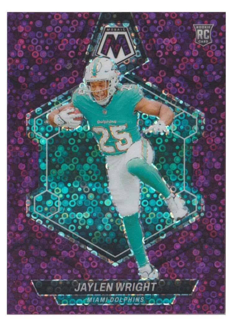 2024 Panini Mosaic Base Set Jaylen Wright #383 card