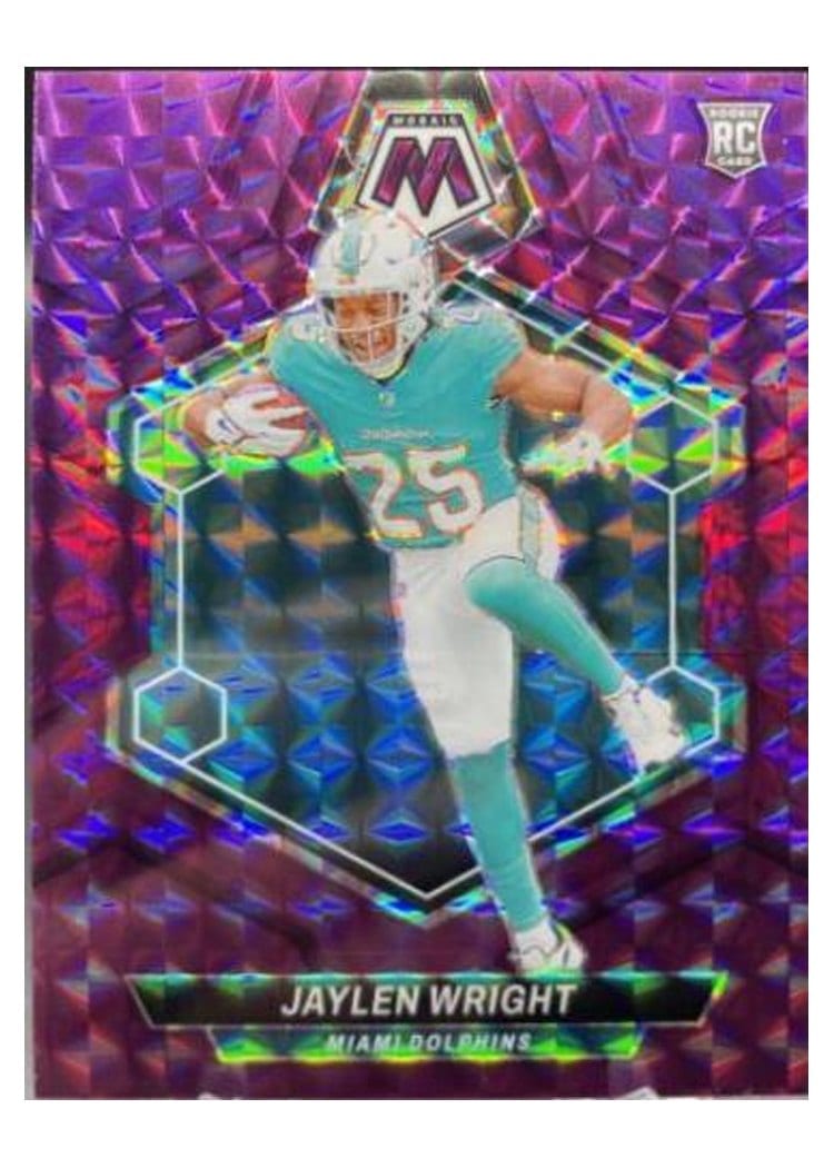 2024 Panini Mosaic Base Set Jaylen Wright #383 card