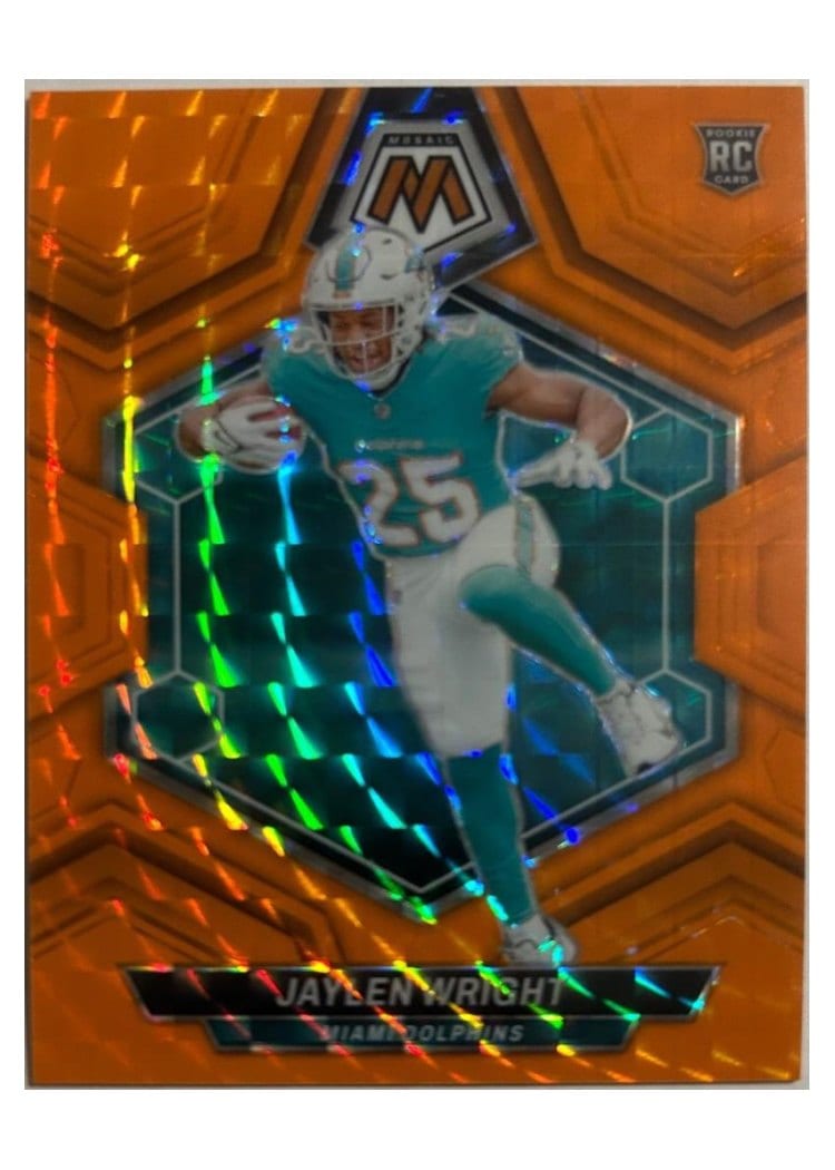 2024 Panini Mosaic Base Set Jaylen Wright #383 card