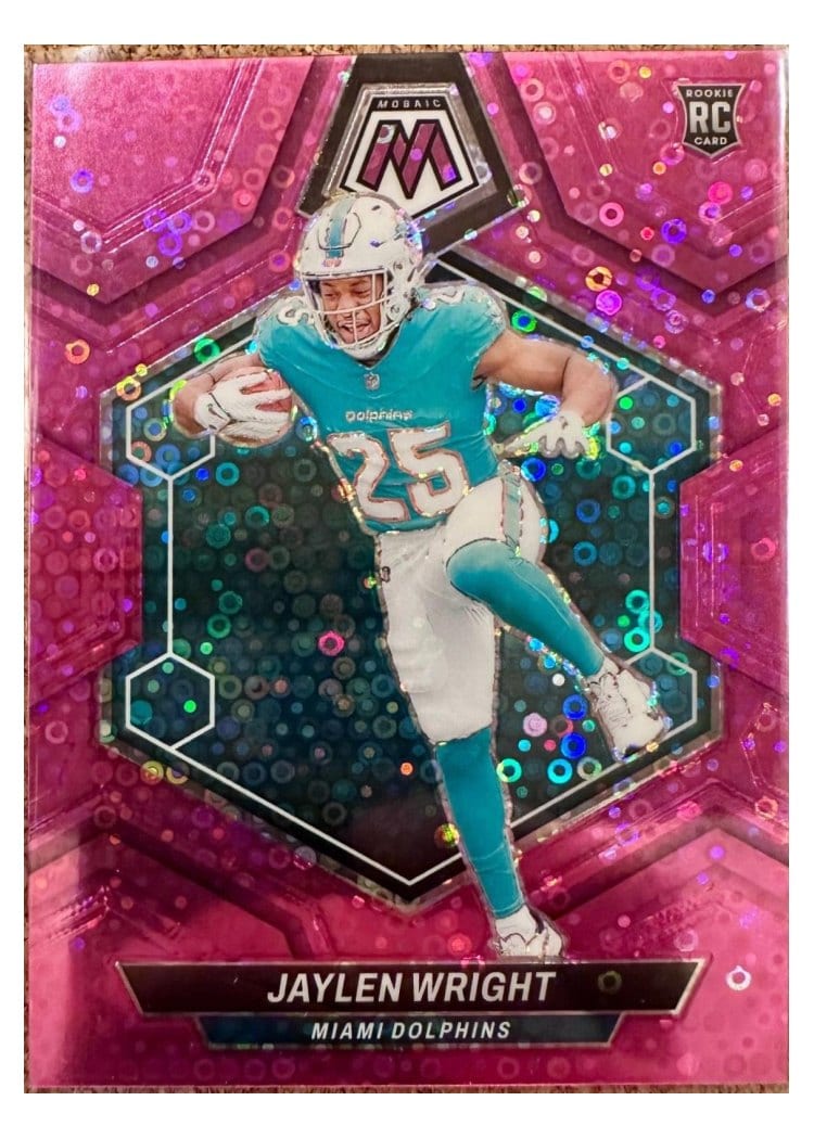 2024 Panini Mosaic Base Set Jaylen Wright #383 card
