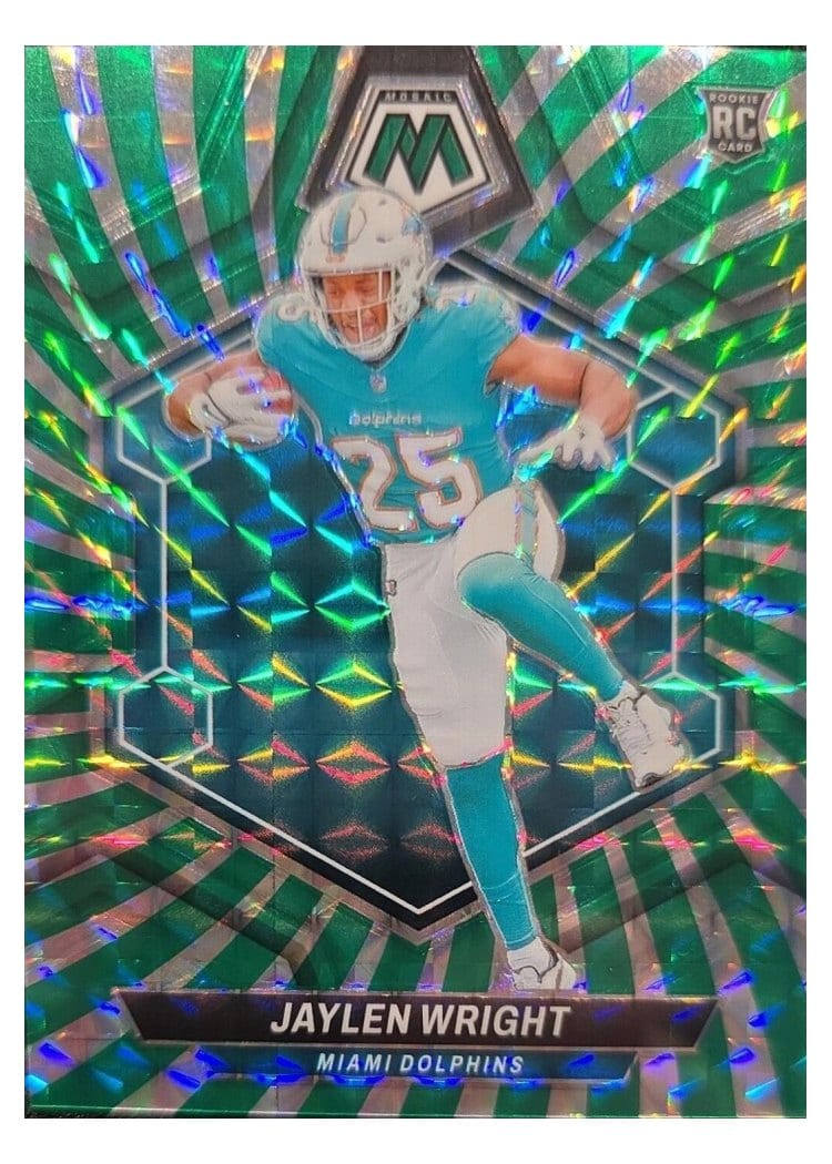 2024 Panini Mosaic Base Set Jaylen Wright #383 card