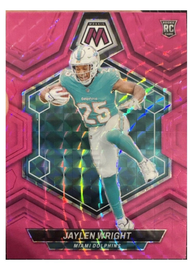 2024 Panini Mosaic Base Set Jaylen Wright #383 card