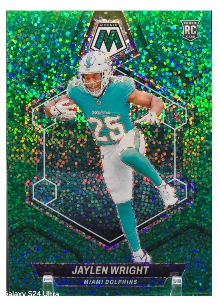2024 Panini Mosaic Base Set Jaylen Wright #383 card