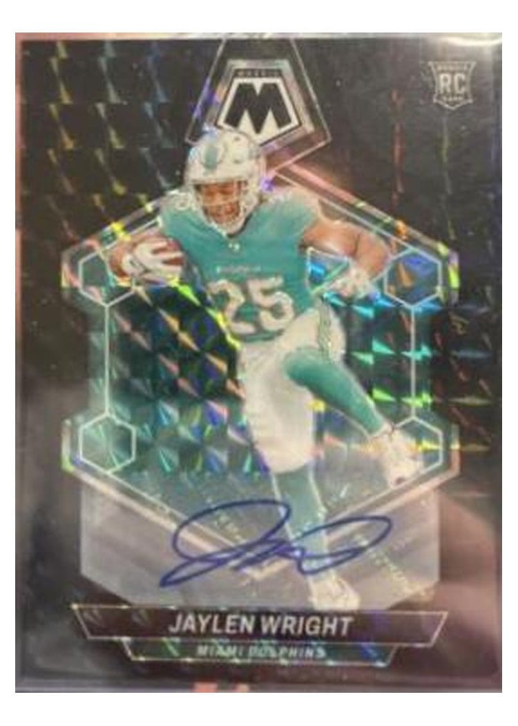 2024 Panini Mosaic Base Set Jaylen Wright #383 card