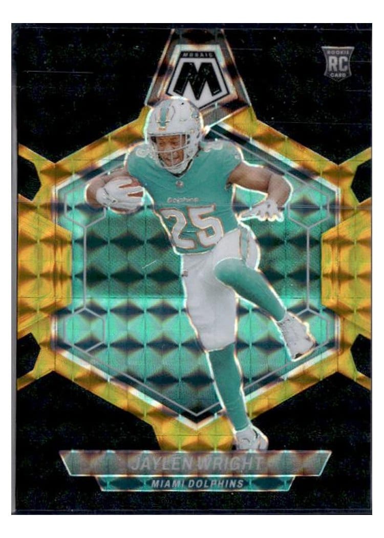 2024 Panini Mosaic Base Set Jaylen Wright #383 card