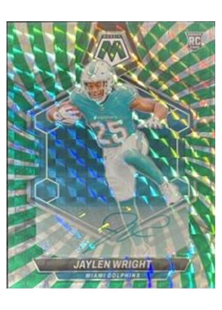 2024 Panini Mosaic Base Set Jaylen Wright #383 card