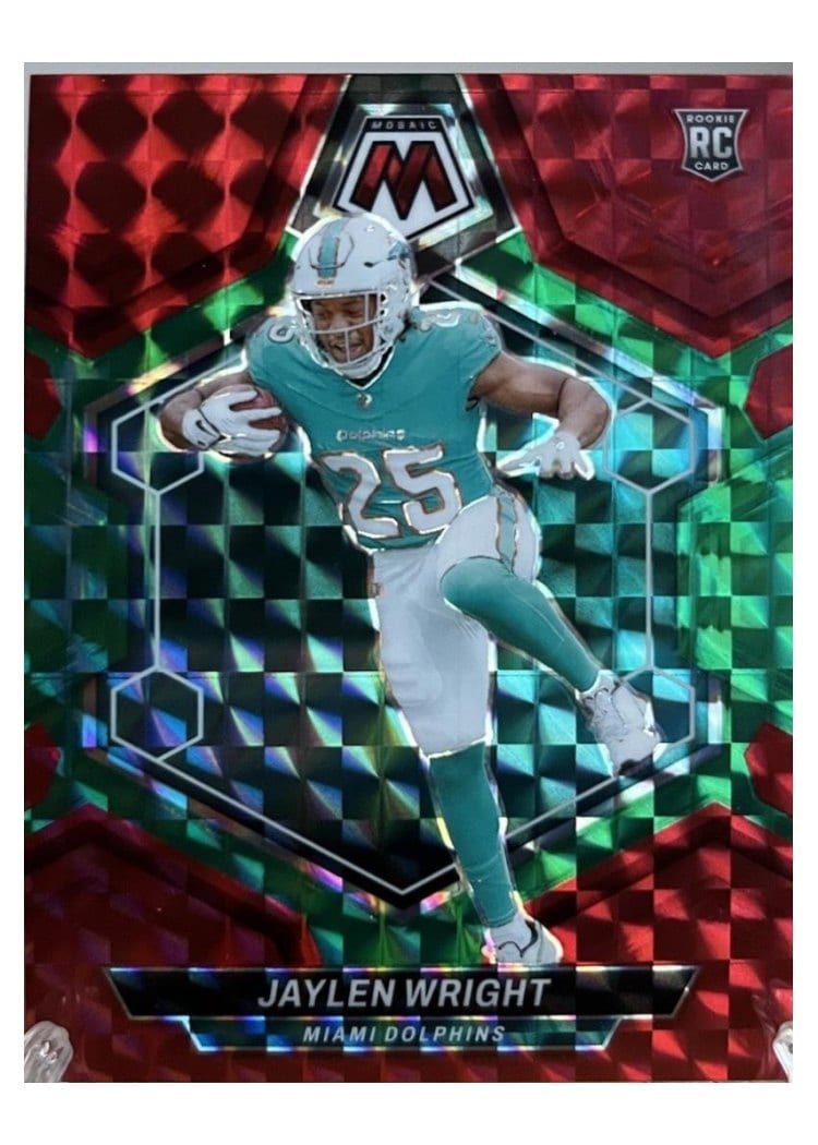 2024 Panini Mosaic Base Set Jaylen Wright #383 card