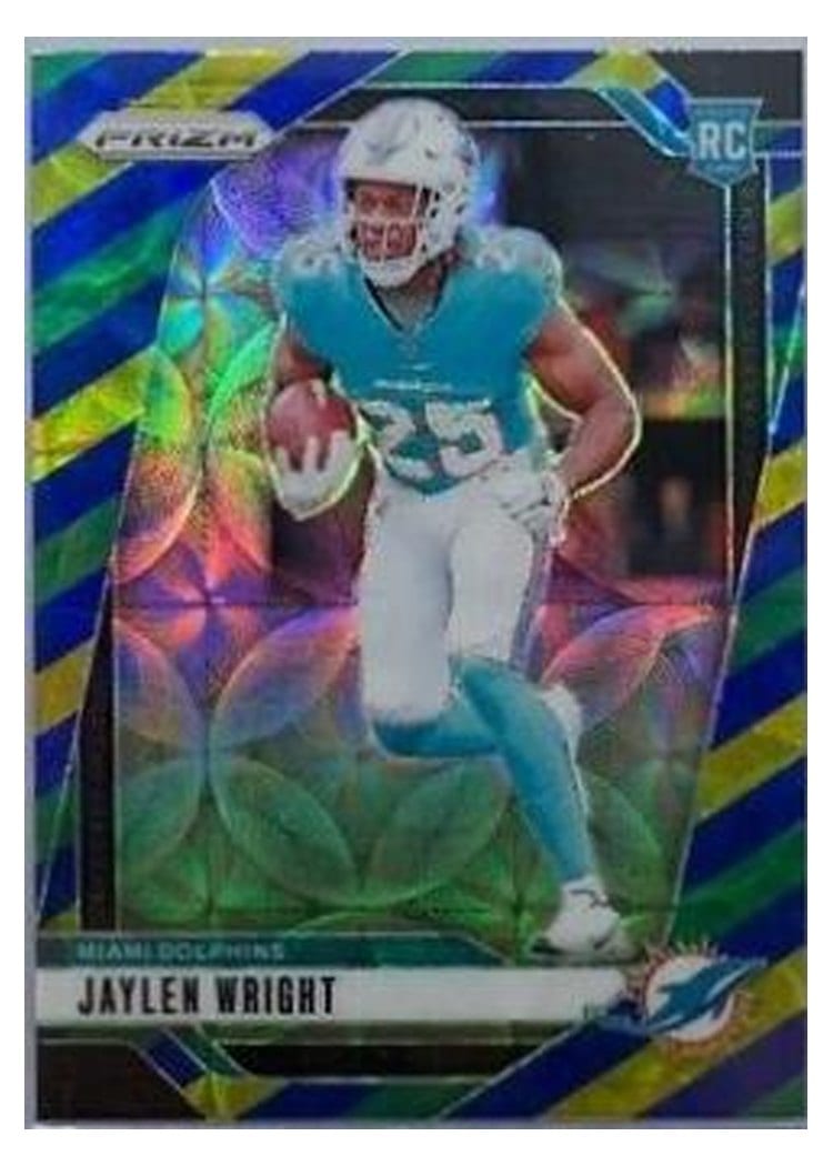 2024 Panini Prizm Base Set Jaylen Wright #348 card