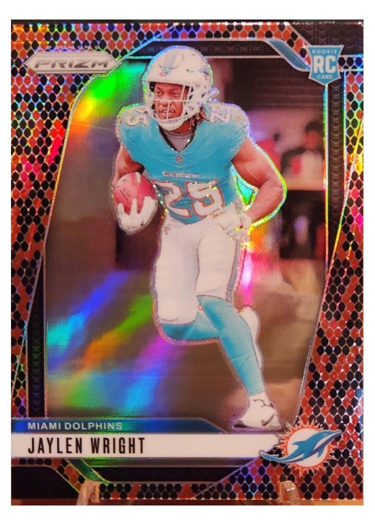 2024 Panini Prizm Base Set Jaylen Wright #348 card