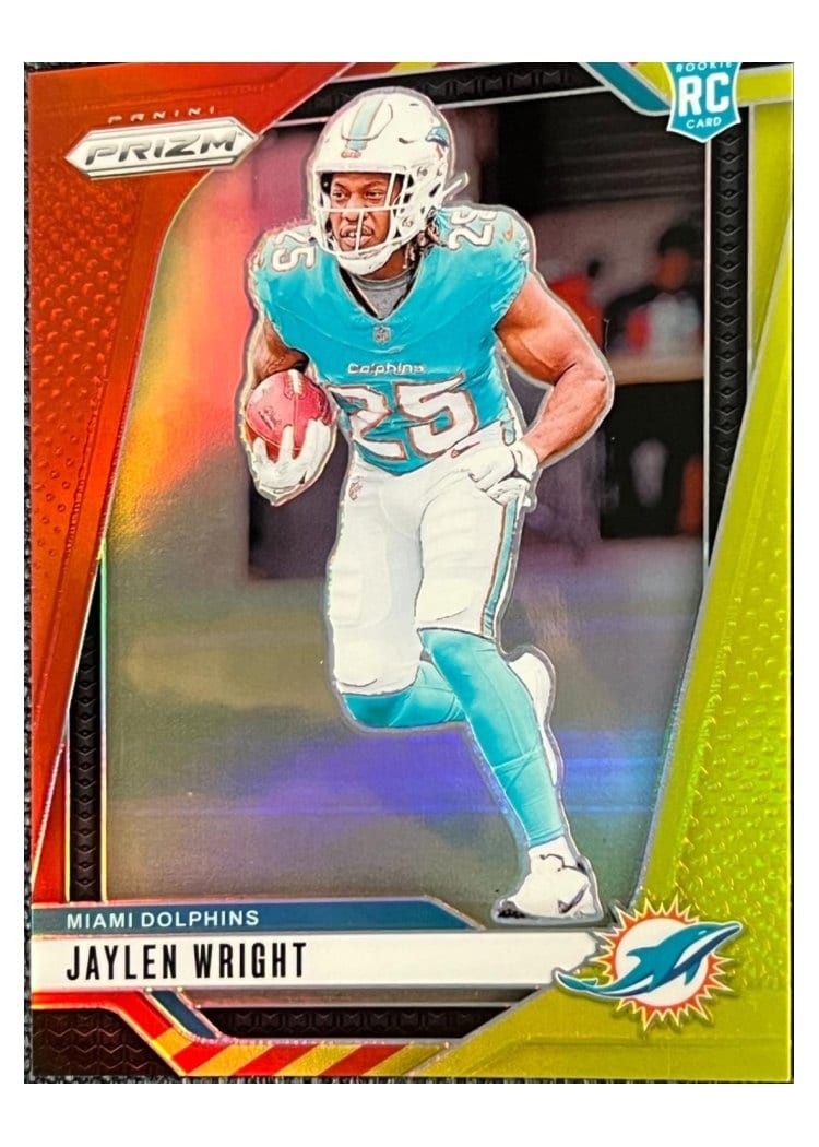 2024 Panini Prizm Base Set Jaylen Wright #348 card